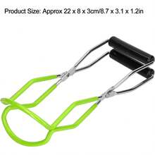 Pinzas para Levantar Tarros Elevador de Tarros con para Cualquier Tamaño Tarros de Conservas Tarros de Vidrio Agarre  Y Protegido(verde) - verde - Ver 12