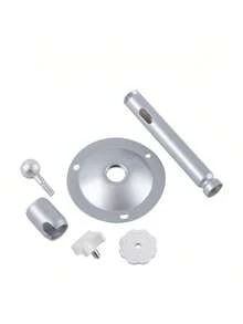 Suporte robusto em liga de alumínio para câmera/projetor, rotação de 360° e inclinação, montagem em parede/teto | Braço articulado ajustável, capacidade de carga de 5 kg, fácil instalação, adequado para câmeras IP/CFTV/mini projetores/microcâmeras | Suporte resistente e estável para monitoramento doméstico/no escritório.