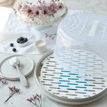 Cake Storage Containers - White - View 3