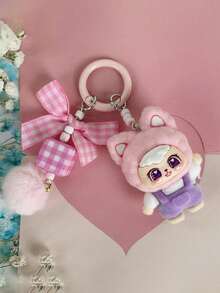 New Waving Cat Keychain, Fashionable Cute Cartoon Accessory, Bag Charm, Key Chain, Car Decor, Holiday, Birthday, Party Gift