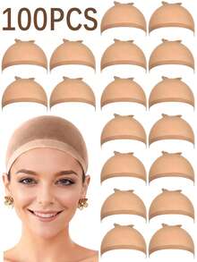 Women's Wig Cap Set - Lace Front Wig Cap, Breathable Mesh, Suitable For Daily Wear And Christmas Gift - Multicolor - View 15