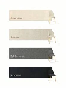 Goeurvant Silla de Comedor Ergonómica Moderna con Respaldo Curvo - Juego de 2 piezas / 4 piezas / 6 piezas - Negro - Ver 10