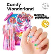 Beetles Neon Nail Polish Set, 6 Jelly Colors Bright Rainbow Nail Polish Kit Quick Dry Finger Nail Polish Glossy Shine Nail Lacquer Polish Long Lasting Gifts For Women - 亮橙色 - 查看 4