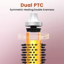 3-In-1 Hairstyling Blowout Brush, Curls And Straight Hair - Xem 4