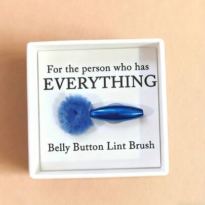 Funny Navel Brush Gift "Suitable For Everyone" - Portable Soft Bristle Plastic Cleaning Brush, Available In 4 Colors (Pink, Blue, Yellow, Green) - Humorous Novelty Gift For Bedroom, Bathroom, Or Home Decoration