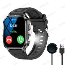 Smart Watch With LED Light, Wireless Call/Dial, Multiple Sports Modes, Call & Message Alerts, Customizable Wallpaper, Compatible With IOS/Android - Multicolor - View 10