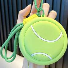 1个创意运动球钱包钥匙扣挂件，篮球、棒球、网球、足球钥匙扣装饰，汽车钥匙链，包包挂件，送给朋友、家人的礼物，情人节、生日、派对装饰配件 - 彩色 - 查看 8