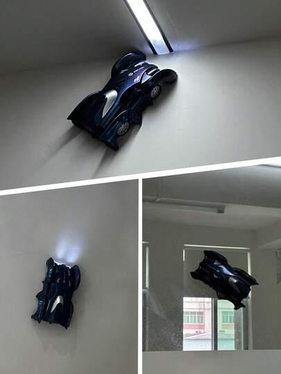 1pc Wall Climbing Remote Control Car, Zero Gravity Stunt RC Wall Climbing Car, Funny Wall Climbing Toy For Kids, Dual Mode 360° Rotating Stunt Car With Headlights, Rechargeable Indoor Wall Climbing Stunt Car, Indoor Racing Car, Suitable For 3-12 Years Old Boys And Girls As Birthday/Christmas/Halloween/Easter/New Year Gift
