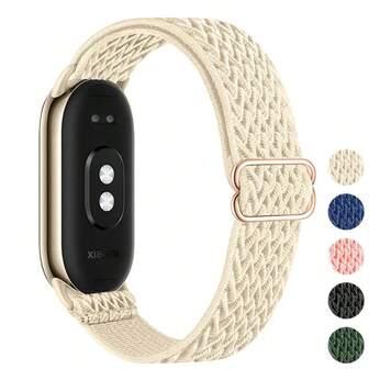 1 adet elastik naylon kayış, akıllı bant 10, 9, 8 bantlı saat kayışı değişimi ile uyumludur, akıllı bant 9, 8 bilezik aksesuarı ile uyumludur