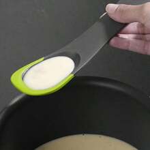 Joseph Joseph - Uni-Tool 5-In-1 Silicone Kitchen Utensil, Slotted Spoon, Turner, Cutting Tool, Solid Spoon And Spatula In One- Grey - Màu be - Xem 6
