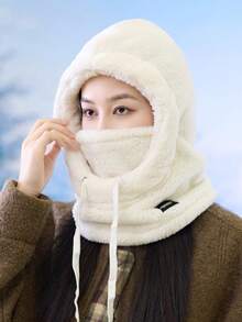 Balaclava Fleece Ski Mask For Men Women Winter Face Masks Windproof Hooded Scarf Cold Weather Hat Neck Warmer