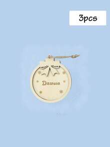 Adornos personalizados para el árbol de Navidad, decoraciones navideñas personalizadas, adornos de madera de doble capa con nombre personalizado, bolas de Navidad de madera, regalos de Navidad para los nietos, personalizables, regalos de Navidad, Feliz Navidad, Navidad, decoración navideña, árbol de Navidad/muñeco de nieve/reno, familia, niños, niño