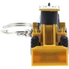 Diecast Micro 950M - Llavero para cargador de ruedas - Amarillo oruga - Ver 2