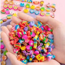 50/100/200 Stücke Mini-Radiergummis, Obst-, Tier-, Zahlen-, Kuchen-, Herz-Designs, Lernmaterial, Abschlussgeschenke, Klassenzimmer-Belohnungen, Geburtstagsgeschenke