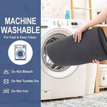Thick Memory Foam Bath Mat Rug 36x24, Extra Soft Absorbent Bathroom Rug, Quick Dry Bath Mats, Non-Slip, Machine Washable Carpet For Bathroom, Tub And Shower, Home Decor Accessories, Dark Grey,36inchx24inch,DarkGrey - DarkGrey - View 7