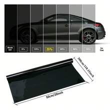 2025 New Car Window Tint Film, 1 Roll 50x300 Cm/19.68x118.11 Inches, 35% Tint, Car Glass Sticker, Sun Shade Film, UV Protection For Summer, Car Window Tinting Film, Car Window Privacy Film