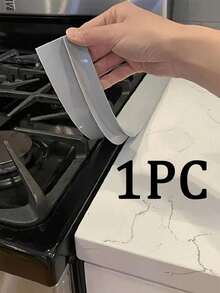 1PC Furnace Top Heat-Resistant Gap Strip, Silicone Filling Strip, Silicone Sealing Strip, Waterproof, Oil Proof, Dustproof Insertion Strip, Silicone Glue Kitchen Gap Cover - Heat-Resistant, Waterproof, Anti Fouling - Very Suitable For Sealing Spaces And Keeping Countertops Clean, A Good Household Cleaning Item, Halloween, Christmas, Thanksgiving. - Black - View 11
