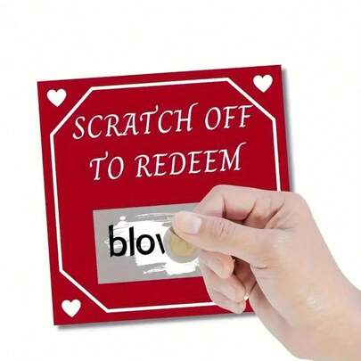 20pcs Love Coupon Scratch Cards - 20 Cards + 20 Scratch Stickers, Romantic Couple Discount Coupons, DIY Scratch Cards, Couple Gift Cards, Surprise Cards, Suitable For Wedding Parties, Anniversary, Birthday Gifts, Etc. - Fun Adult Party Games And Activities