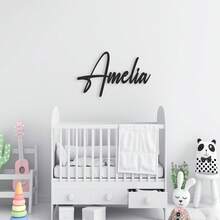 1/3pcs Customized Wooden Name Plate, Personalized Room Decor, Horizontal, No Feather, Customized Design, Indoor/Outdoor/Garden/Yard/Company Party Waterproof Wooden Name Tag, Wedding Gift, Bridal Shower Sign, Party Decoration, Traditional Style, Wall Mounted - Multicolor - View 35