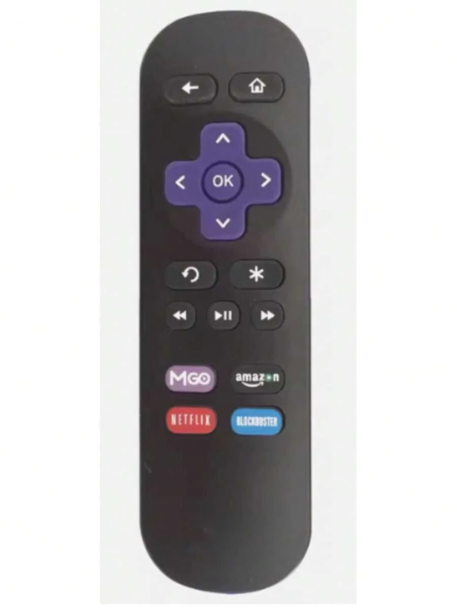 Control remoto universal para televisión compatible con múltiples marcas. 6863 - Negro - Ver 1