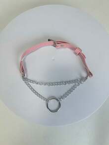 2pcs/1pc Women Cat Face Mask Set, Sexy & Playful, Adjustable, Suitable For Daily Wear, Halloween, Christmas Party And Other Occasions - Baby Pink - View 9