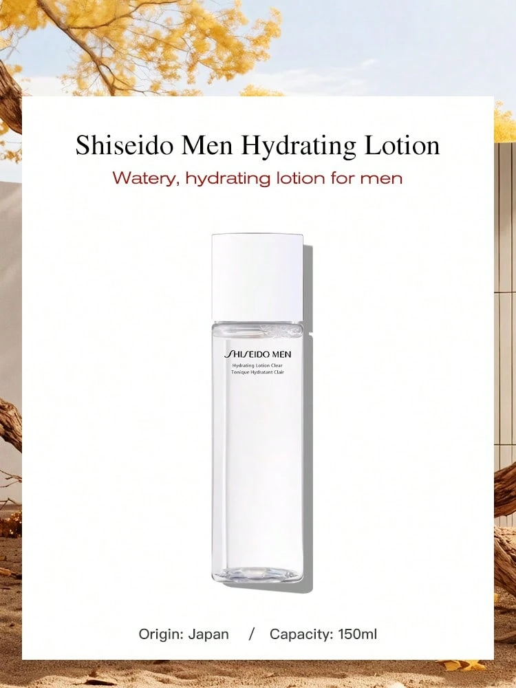 Shiseido Men's Hydrating Lotion | 150ml, Clear Non-Greasy Formula & Long-Lasting Moisture - Clear - View 1