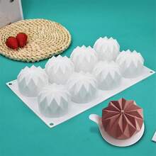 Mostsom 3D Diamond Chocolate Cookie Molds Chocolate Cover Cookie Silicone Molds For Candy Mini Cakes Jelly BaFKing (Diamond I1_11.6x6.88x1.72inch),DiamondI1_11.6x6.88x1.72inch - 鑽石I1_11.6x6.88x1.72英寸 - 查看 1