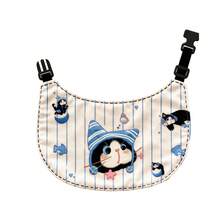 1pc Adjustable Cute Cat Drool Bib For Medium To Large Dogs, Pet Saliva Bib - Multicolor - View 10