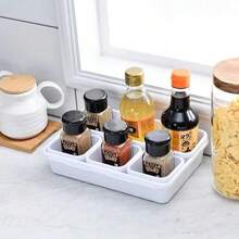 8Pcs Drawer Storage Organiser Trays, Multi‑Size Plastic Divided Storage Boxes, Desk Drawer Divider For Makeup Cosmetics Stationery Sundries, Home Cabinet Storage Container - Multicolor - View 2
