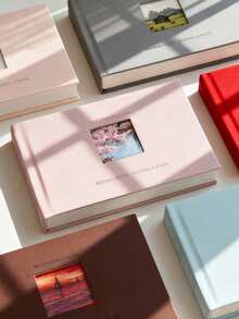 1 Set Of 14 Sheets Instant Film Photo Album, Can Hold 52 3-Inch Photos, DIY Memory Book - Multicolor - View 8