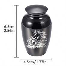 Sunflower Cremation Urn Keepsake Aluminum Alloy Ashes Holder Funeral Urn Urn To Commemorate Human Or Pet - Multicolor - View 2