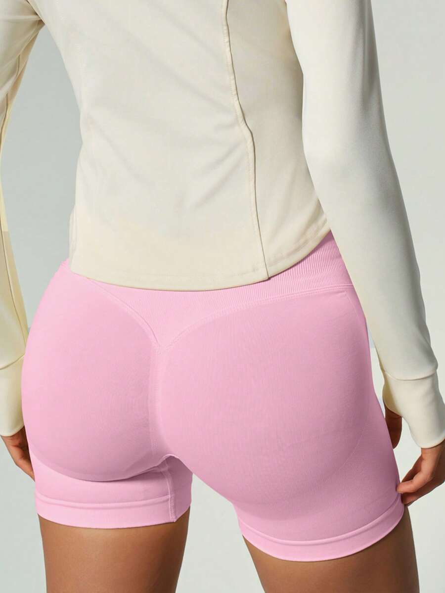 Viral High Waist Gym Shorts | Sculpting Butt-Lifting Activewear