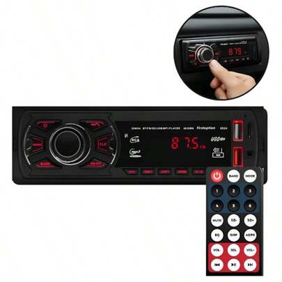 Radio Automotivo Mp3 player Bluetooth usb Atende ligação 2 usb para carregar celular e musicas