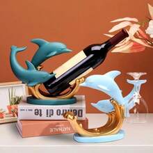 Wine Rack & Wine Glass Rack - Light Blue - View 5