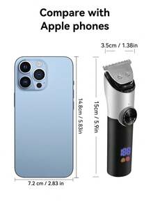 5 In 1 Set Hair Clipper LCD Display Hair Clipper Men's Home Rechargeable Shaver Electric Razor - Multicolor - View 10