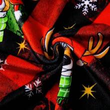 Men's Christmas Fleece Jogger Pajama Pant Funny Holiday Graphic Lounge Sleep Pants With Pockets - ChristmasDeer01 - 查看 5