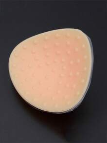 WANTES 1 Pc Triangular Silicone Breast Pad For Mastectomy Breast Cancer Woman Massage Granules False Artificial Boobs Comfortable Natural Look - Beige - View 8