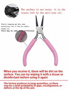 1pc/2/4pcs Jewelry Pliers Tool Kit Includes Needle Round Wire Cutter And Curved Nose Pliers For Jewelry Beading Repair Supplies Wire Wrapping Multifunctional Tools Home Essentials