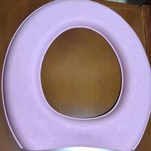 4片装泡沫马桶座垫，粘性马桶座套，四季通用可重复使用马桶座垫 - 彩色 - 查看 19