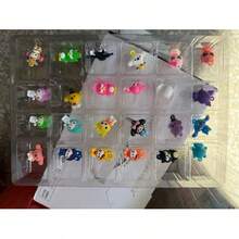 三丽鸥盲盒玩具套装（24/40个），收藏人偶，适合14岁以上人群，颜色随机，非常适合作为生日、情人节、圣帕特里克节、复活节礼物（注：人偶随机包含，不限于图片所示款式） - 彩色 - 查看 12