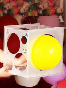 1 cái thước đo bóng bay 11 lỗ, dụng cụ đo bóng bay trang trí có thể gập lại, thích hợp cho cổng bóng bay, cột bóng bay, bóng bay chụp ảnh, bóng bay tiệc tùng, bóng bay sinh nhật, trang trí sinh nhật, trang trí tiệc mừng em bé, trang trí tiệc chào đón. - Nhiều màu - Xem 3
