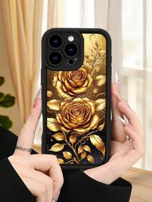 1 pieza Funda de teléfono con diseño de rayas verticales en tonos amarillos y turquesa, limones con flores y texto "la dolce vita" en estilo veraniego y fresco ideal para la temporada cálida y amantes del look mediterráneo TPU soft case, protección completa antideslizante y anti-caída, compatible con iPhone17 ProMax/16/15/14/13/12/11/Plus/Pro/ProMax, compatible con Galaxy A34/A35/A54/A55, Galaxy S20/S21/S22/S23/S24/S25 Ultra/Plus, compatible con Galaxy/Redmi/Honor/OPPO/ViVo - Negro - Ver 1