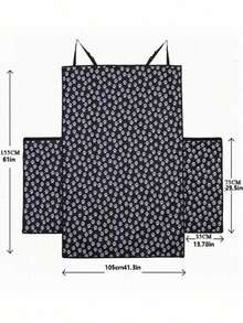 1pc Car Pet Seat Cover, SUV Trunk Dog Mat, Waterproof Anti-Dirty Durable Automotive Cargo Liner