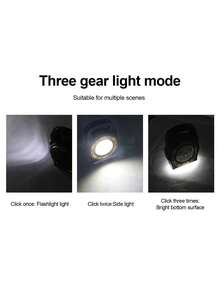 1pc Solar Powered Multifunctional Portable Lamp, Long-Range Floodlight Dual Mode Lighting, Outdoor Emergency Phone Charger Light, Suitable For Camping, Night Searching, Emergency Power Supply, Multi-Light Switching And Outdoor Scenarios - Solar Hand Lamp - View 9