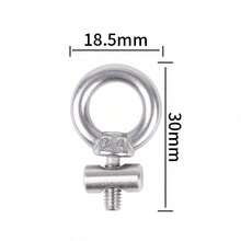 4X Stainless Steel Track Stopper Sunshade Stopper, Suitable For 5-8mm Track RV Camping Vehicles, Preventing The Mark From Sliding Along The Guide Rail, Suitable For Outdoor And Indoor Use - Silver - View 7