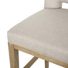 MERAX 31 Inch Counter Stools, Set Of 2, Fabric - Lúa mì - Xem 11