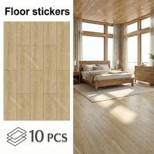 10PCS 51cmx15cm Peel And Stick Flooring Wood Grain Plank Flooring PVC Self-Adhesive Flooring DIY Installation For Bathroom Kitchen Indoor Area Residential Kitchen Accessories Kitchen Items Kitchen Decor Floor Tiles Floor Tiles Self Adhesive Floor Tiles Peel Stick Living Room Decor Room Decor Home Decor - Multicolor - View 20