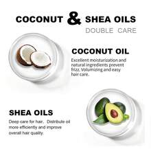 ADJANISS 1 Bottle 60ml Curl Enhancing Mousse, Infused With Coconut Oil & Shea Butter, Creates Soft Curls, Defines Waves, Prevents Frizz. Oil-Control, Refreshing Non-Greasy Formula.