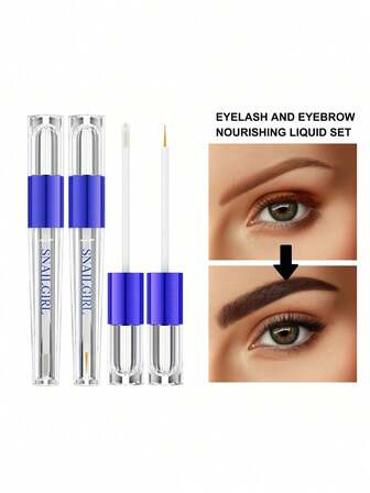 Eyelash & Eyebrow Serum Set For Lengthening Volumizing Lifting Natural Looking Lashes And Brow Gentle Nourishing Conditioning