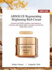 Lancôme ABSOLUE 再生亮白滋润霜 | 15ml 迷你旅行装，保湿焕活，抚平细纹，提亮肤色 - 無色 - 查看 1